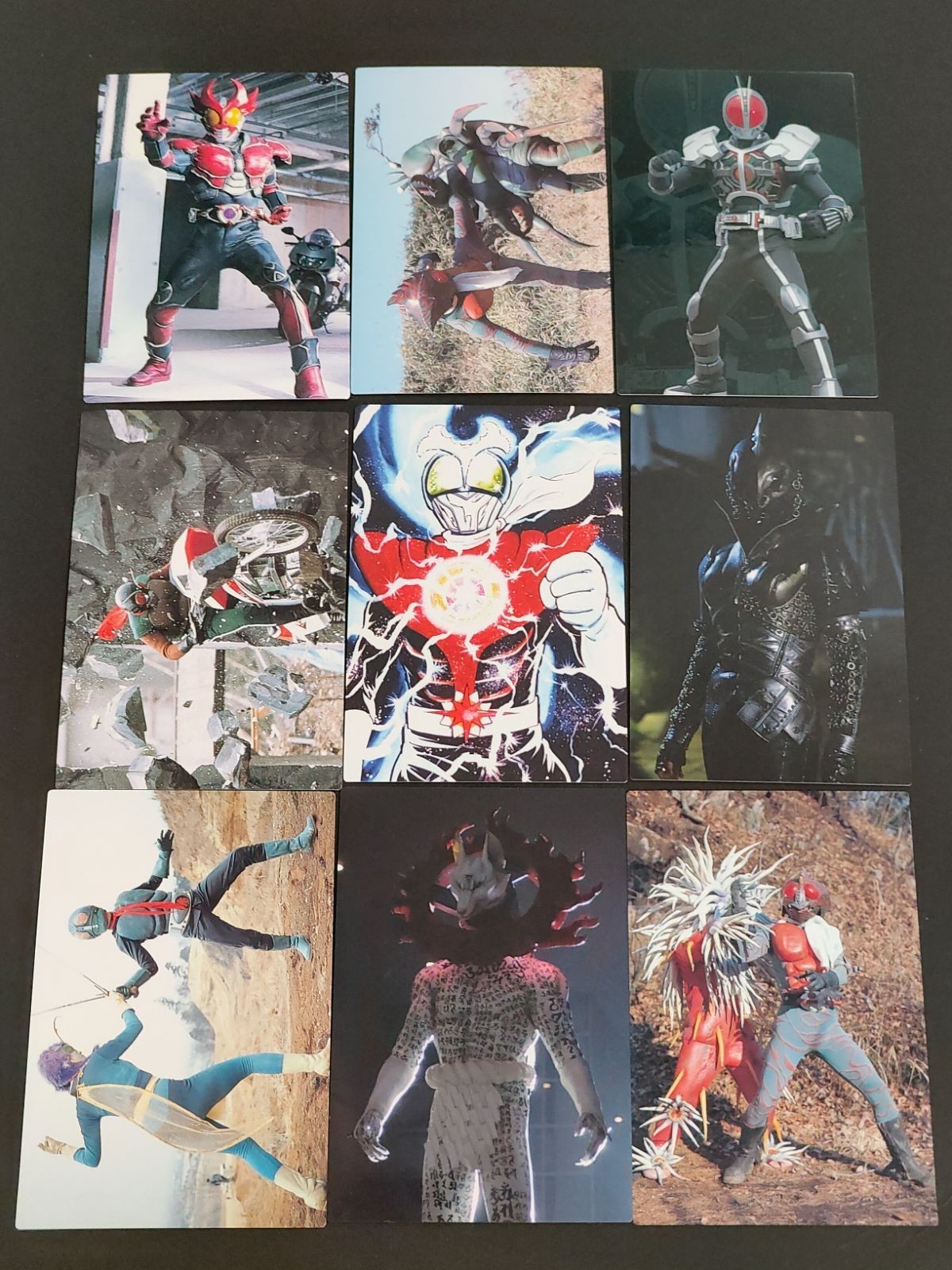 仮面ライダーアギト シャイニングフォーム 368 仮面ライダーアマゾンVSカマキリ獣人 366 仮面ライダーファイズ ブラスターフォーム(復活ver)仮面ライダーチップスR カルビー × Magazine Z マガジンZ カード まとめ
