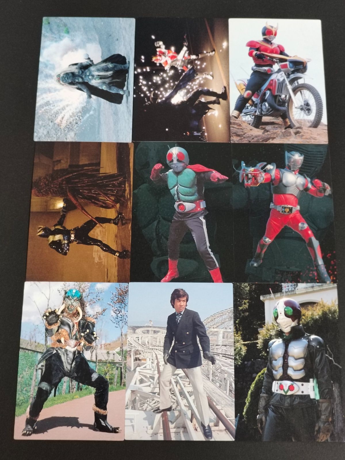 百目タイタン 404 仮面ライダー龍騎 ソードベントVSシザース 403 トライチェイサー2000(TRCS-2000) 仮面ライダーチップスR カルビー × Magazine Z マガジンZ カード まとめ