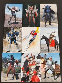 毒トカゲ男 474 オイカバファロー 470 バットマンジン 486 仮面ライダー電王 ロッドフォーム 仮面ライダーチップスR カルビー × Magazine Z マガジンZ カード まとめ サムネイル 1