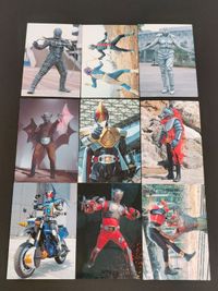 センチピードルフェノク 380 仮面ライダー1号 VS怪女 377 クレイジーフェノク 398 蟹怪人 392 仮面ライダーブレイドジャックフォーム 仮面ライダーチップスR カルビー × Magazine Z マガジンZ カード まとめ サムネイル 1