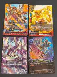 バディファイト ディメンジョン・ゲイト セイントホーリーソードドラゴン シークレット 黄金雷帝 バールバッツ PR/0430 ヴァニティ・骸・デストロイヤー S-PR