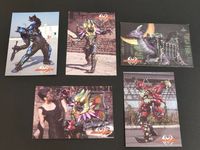 仮面ライダー ブロマイド コレクション カード 仮面ライダーキバ 24 25 26 27 29 まとめ サムネイル 1