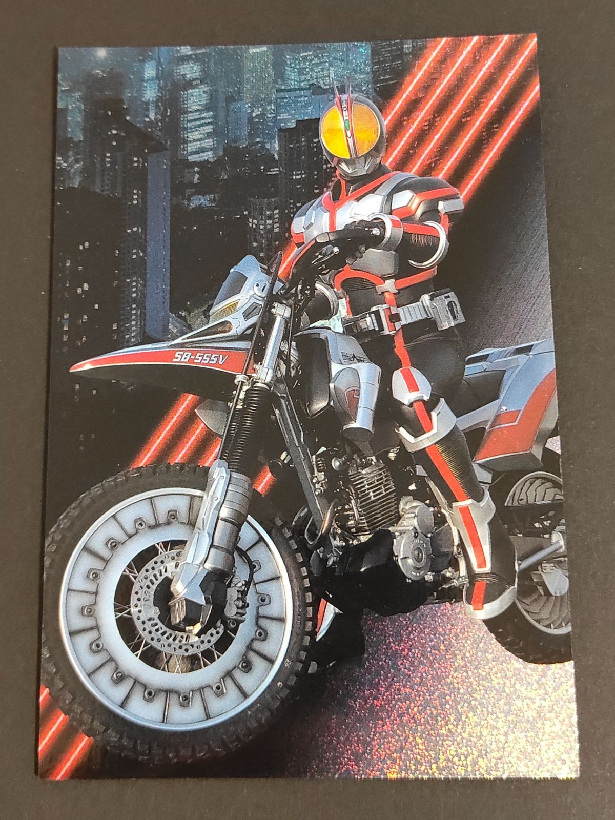 仮面ライダー ブロマイド コレクション カード 仮面ライダー555 ファイズ オートバジン スペシャル S-06