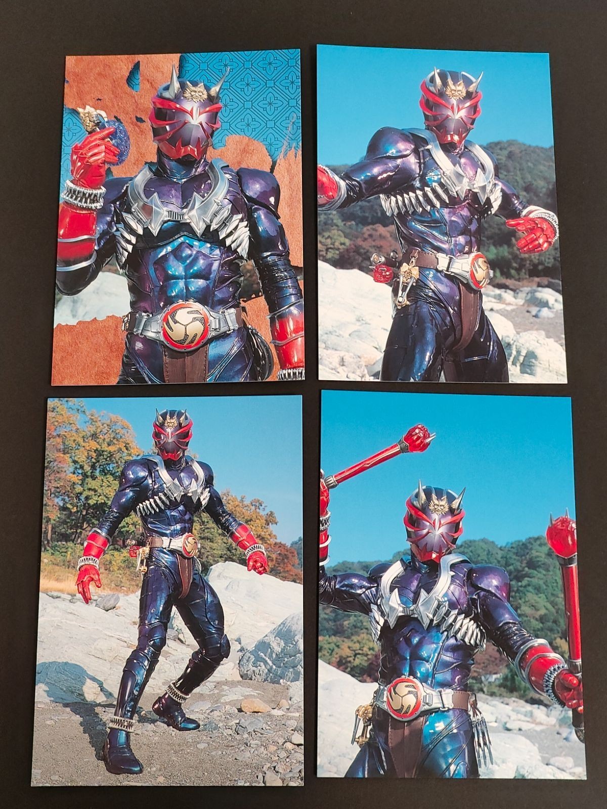 仮面ライダー ブロマイド コレクション カード 仮面ライダー響鬼 ヒビキ 01 02 03 05