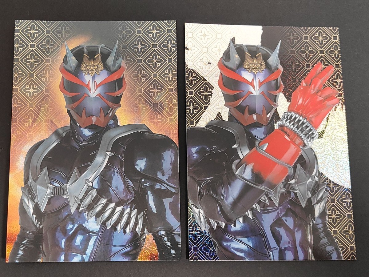 S-01 S-02 スペシャル SP ホロ 希少 仮面ライダー ブロマイド コレクション カード 仮面ライダー響鬼 ヒビキ
