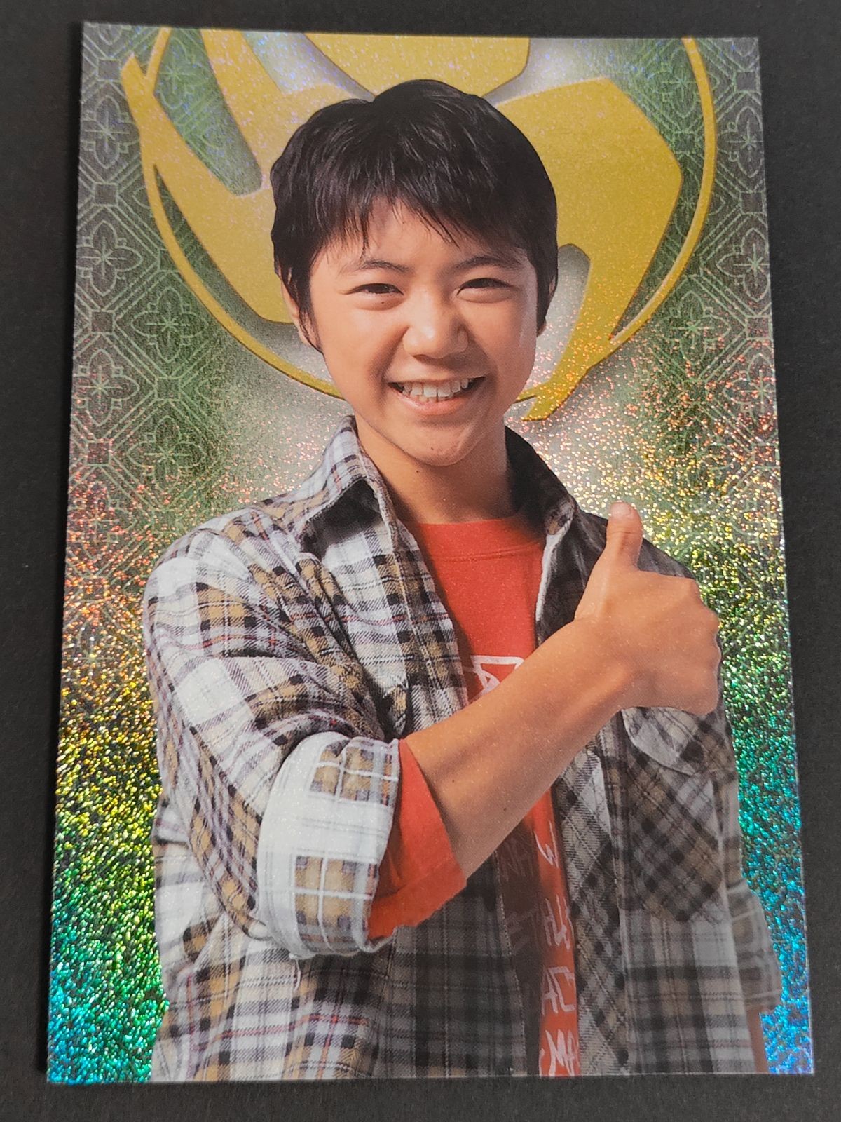 SP スペシャル レア 安達明日夢 栩原楽人 仮面ライダー ブロマイド コレクション カード 仮面ライダー響鬼 ヒビキ
