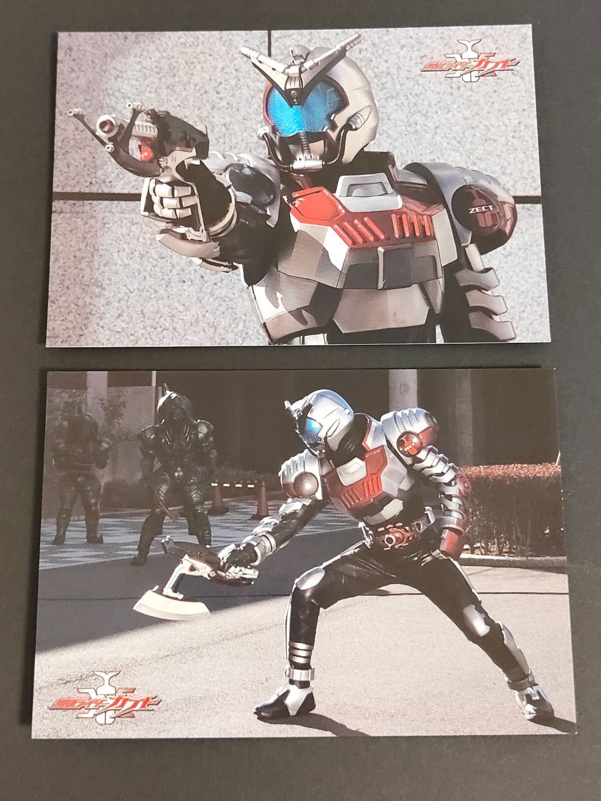 仮面ライダー ブロマイド コレクション カード 仮面ライダーカブト 31 32