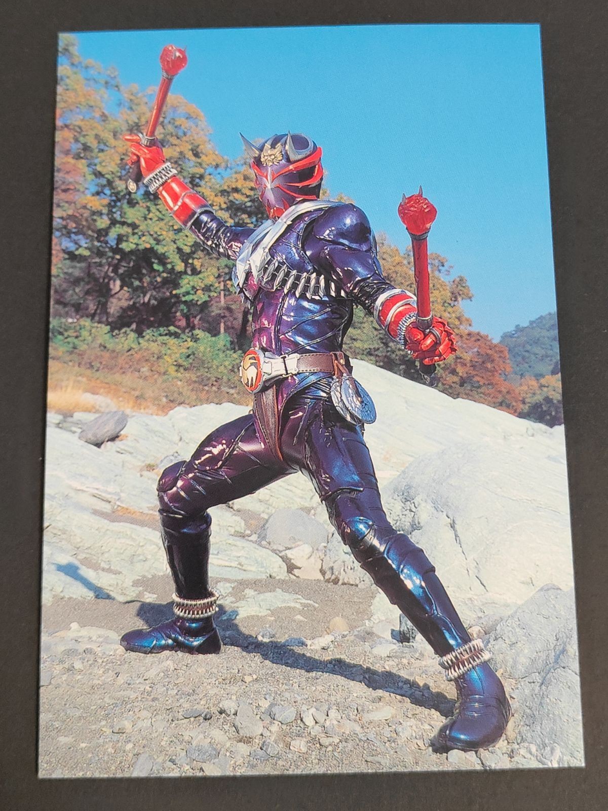 仮面ライダー響鬼 ヒビキ イブキ 07 ブロマイド コレクション カード
