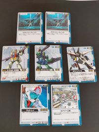 ガンダムウォー カード 旧ガンダムウォー まとめ ラストシューティング C-11 ガンダム(盾一号作戦) U-35 ネモ(クレイバズーカ装備) U-68 ホワイトベース U-110 アムロ・レイ CH-17 ルナツー工場 C-30