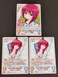 カオスTCG Angel Beats! エンジェルビーツ 岩沢雅美 岩沢 ガルデモ 3枚セット R RR PR まとめ売り AB-014R AB-013RR トレカ サムネイル 1