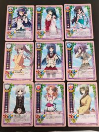旧リセ リセ Lycee カード シルバーブリッツ TCG カード 9枚セット まとめ売り 恋チョコ / Key / Dies irae 他 ｜ 鷹原羽依里 (Summer Pockets) ｜ 稲葉郷 ｜ 武蔵 (恋と選挙とチョコレート) ｜