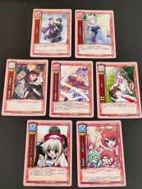 TCG イベントカード 6枚セット まとめ売り 旧リセ 絶版 EV-0285 バトリオットミサイルキック EV-0304 爆破解体 EV-0541 膝枕 EV-0573 アルバトロスゲーム CH-3541 三好由比子 CH-2766 花城花鶏 サムネイル 1