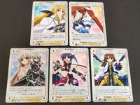 魔法少女リリカルなのは アクエリアンエイジ カード まとめ 特務機動隊 “フェイト・T・ハラオウン” 特務機動隊 “高町 なのは” 雪狗 “トーマ・アヴェニール”＆“リリィ・シュトロゼック” 爆薬使い “アイシス・イーグレット” サムネイル 1