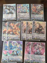 ヴァンガード ノヴァグラップラー 獣神 エシックス・バスター まとめ売り Vスタン 獣神軸 デッキパーツ 11枚セット ノヴァグラップラー エシックス