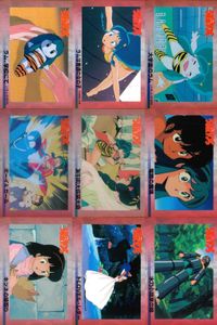 うる星やつら 高橋留美子 コレクションカード まとめ ラム 学校にて ラムは普通の女の子 文字色のラム ボーイ＆ガール 友引町大仮装大会 電飾の魔境 キツネの嫁取り I LOVE ルム・レタス 水乃小路家の婿 epoch エポック サムネイル 1