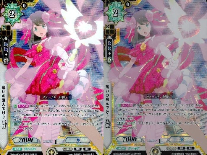 カード ラクエンロジック 痛いの飛んでけ♪ 玉姫 SR BT02/004 2枚セット