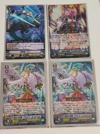 ヴァンガード カード まとめ R 恵風の神器 フラップ・エンジェル 今世の神器 ヴェルザンディ RR 神界獣 ハティ