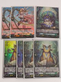 ヴァンガード カード まとめ 継継の乙女 イレーニア RR 樹角獣 マヤーラッシィ R 樹角獣 パンテーロ RR