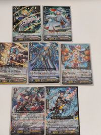 Vanguard Card Lot Burn Wizard Revolta Ares Prometheus RRR