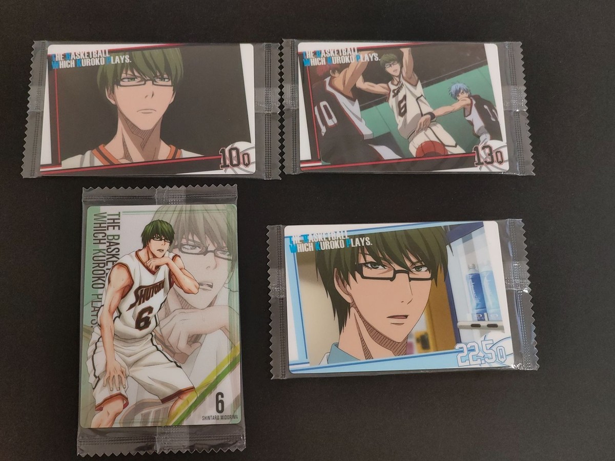Kuroko's Basketball Wafer Card Midorima Shintaro Set