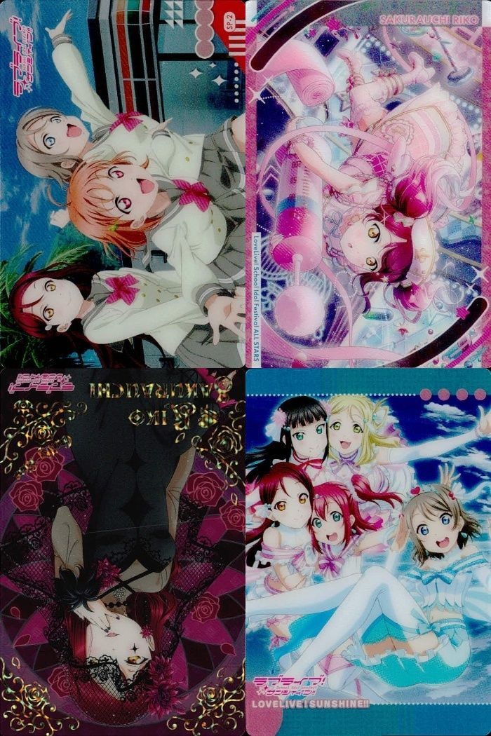 Love Live Sunshine Wafer Card Set Sakura Ura Lot