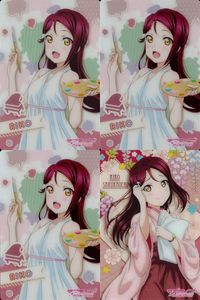 ラブライブサンシャイン 桜内梨子 ウエハース 画家 芸術の秋 袴 まとめ まとめ カード サムネイル 1