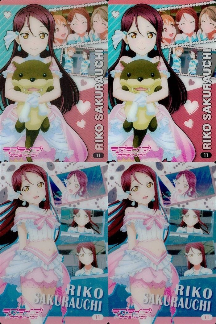 ラブライブサンシャイン 桜内梨子 ウエハース うちっちー 水着 まとめ まとめ カード