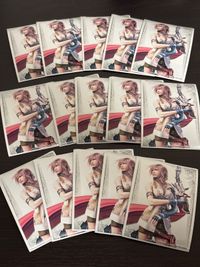 FF ライトニング スリーブ 15枚セット キャラスリ ホビージャパン ファイナルファンタジー サムネイル 1