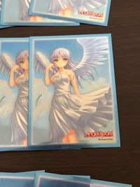 スリーブ 15枚 Angel beats! 立華かなで 天使 メタリック加工 エンジェルビーツ key サムネイル 2
