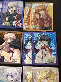 スリーブ Rewrite リライト 9種 18枚 まとめ key 小鳥 全員集合 篝 鳳 ちはや ルチア サムネイル 3
