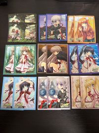 スリーブ Rewrite リライト 9種 18枚 まとめ key 小鳥 全員集合 篝 鳳 ちはや ルチア サムネイル 1