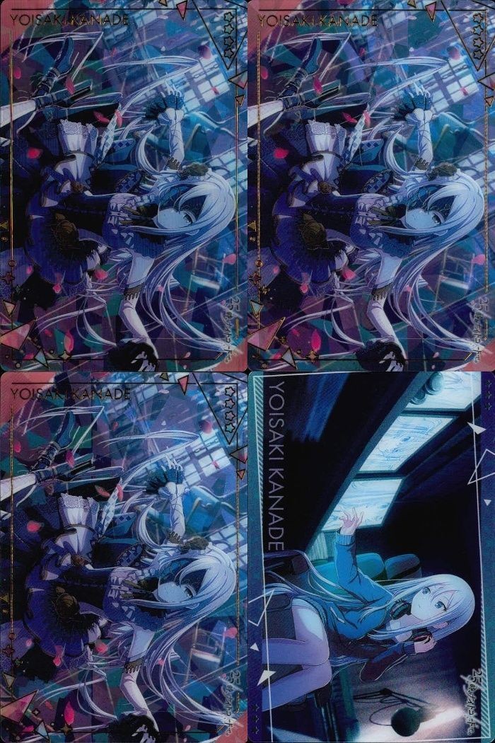 Project SEKAI Yoisaki Kanade Niigo Card Lot Set 4 Anime