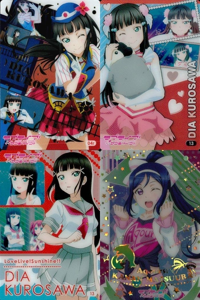 ラブライブサンシャイン 黒澤ダイヤ 制服 松浦果南 Awaken the Power まとめ まとめ カード