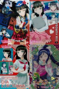 ラブライブサンシャイン 黒澤ダイヤ 制服 松浦果南 Awaken the Power まとめ まとめ カード サムネイル 1