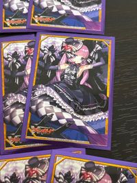 スリーブ 15枚 カードファイト<!-利用不可文字-!><!-利用不可文字-!>ヴァンガード PRISM-Duo アリア 黒 スリーブ サムネイル 2