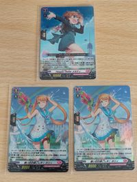 ヴァンガード カード まとめ Hoppin'Stellar メルティ Re+ 暑い日の過ごし方！ ホリィ D-PR/0236 ホロ仕様