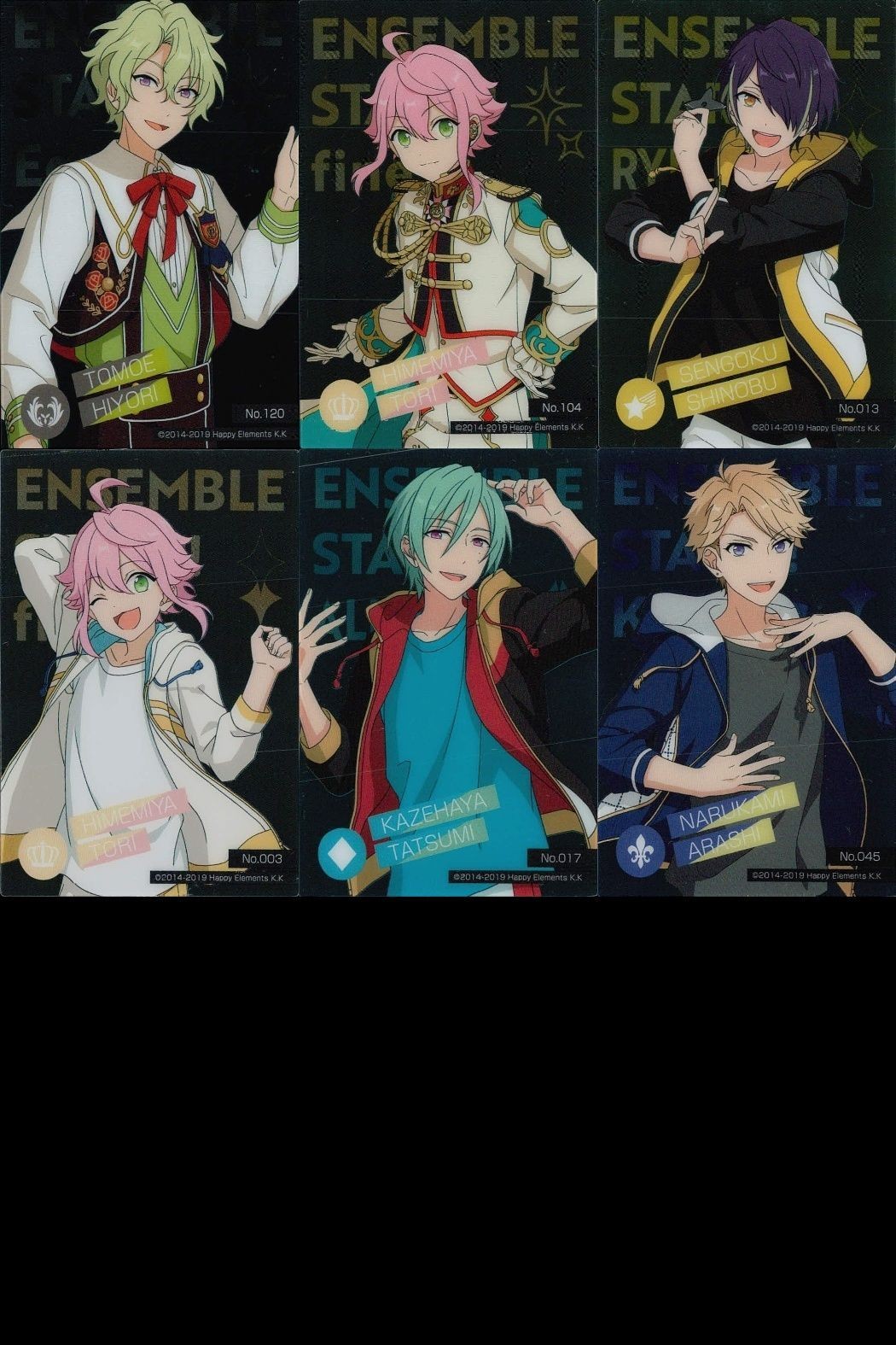 Ensemble Stars Card Lot Clear Card Set