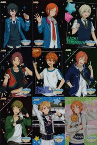 あんスタ クリアカード 月永レオ 朔間凛月 鳴上嵐 明星スバル セット まとめ カード サムネイル 1