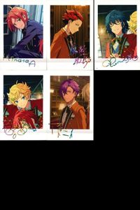 あんスタ ぱしゃこれ 箔押し 5周年 葵ひなた 鬼龍紅郎 青葉つむぎ 他 セット売り まとめ カード サムネイル 1
