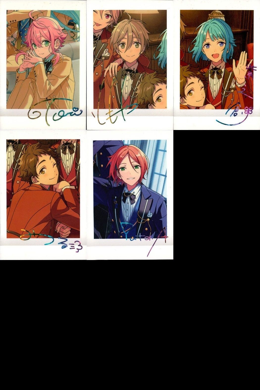 あんスタ ぱしゃこれ 箔押し 5周年 姫宮桃李 真白友也 葵ゆうた 他 セット売り まとめ カード