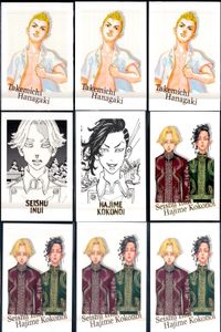 東リベ 原画展 ぱしゃこれ イヌピー ココ 乾青宗 九井一 武道 まとめ セット まとめ カード サムネイル 1
