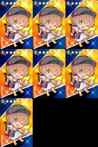FGO ガレス 野球ユニフォーム リヨ カード 7枚セット まとめ売り Fate まとめ カード サムネイル 1