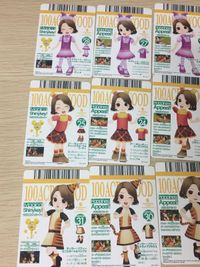ディズニー マジックキャッスル プーさん・ピグレット・ティガー コーデ4種 12枚セット まとめ売り bp214 so3 サムネイル 11