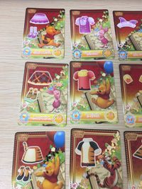 ディズニー マジックキャッスル プーさん・ピグレット・ティガー コーデ4種 12枚セット まとめ売り bp214 so3 サムネイル 7