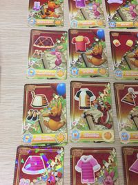 ディズニー マジックキャッスル プーさん・ピグレット・ティガー コーデ4種 12枚セット まとめ売り bp214 so3 サムネイル 4