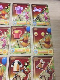 ディズニー マジックキャッスル プーさん・ピグレット・ティガー コーデ4種 12枚セット まとめ売り bp214 so3 サムネイル 6