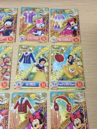 ディズニー マジックキャッスル ミニー・デイジー・アリス・白雪姫 コーデ4種 12枚セット まとめ売り bp213 so3 サムネイル 6