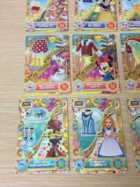 ディズニー マジックキャッスル ミニー・デイジー・アリス・白雪姫 コーデ4種 12枚セット まとめ売り bp213 so3 サムネイル 3