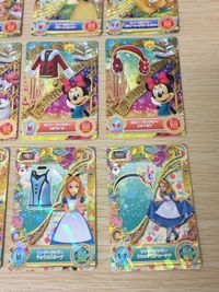ディズニー マジックキャッスル ミニー・デイジー・アリス・白雪姫 コーデ4種 12枚セット まとめ売り bp213 so3 サムネイル 2
