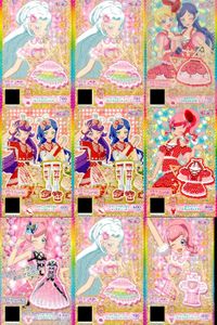 プリ☆チャン プリチケ SR ギンガムハート ホワイトデー等 9枚セット まとめ まとめ カード サムネイル 1